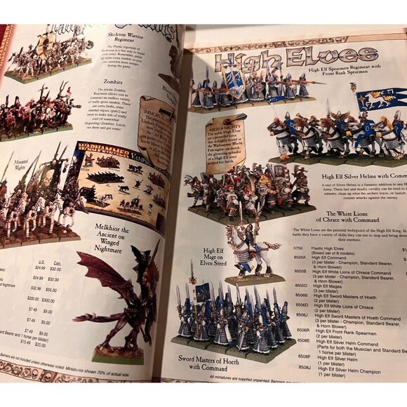 Games Workshop Citadel Miniatures 2000 Holiday Catalog Collectible Magazine 30pg - Picture 7 of 10